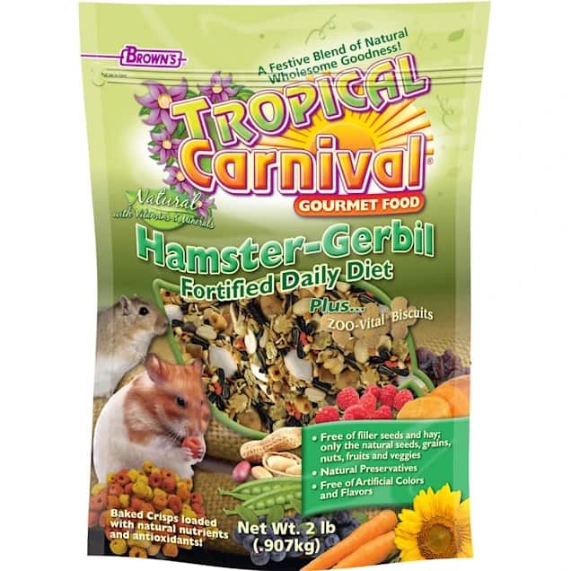 FM Brown’s Tropical Carnival Natural Gourmet Food For Hamsters and Gerbils