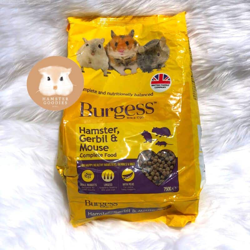 Burgess Gerbil Food For Hamsters, Gerbals and Mice