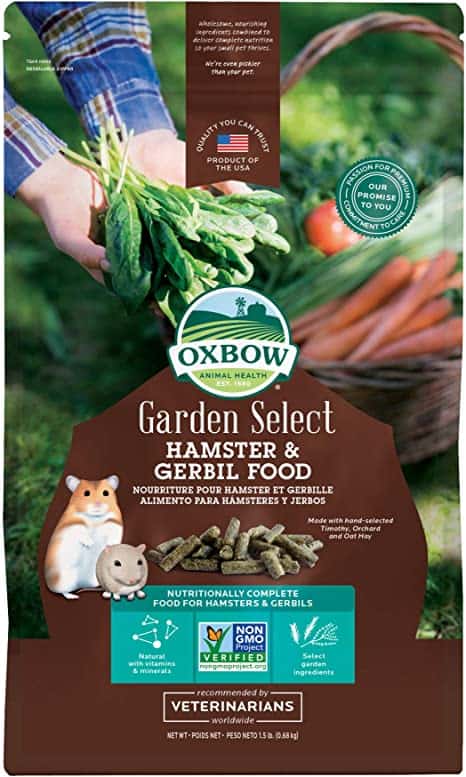 Oxbow Animal Health Hamster and Gerbil Fortified Food